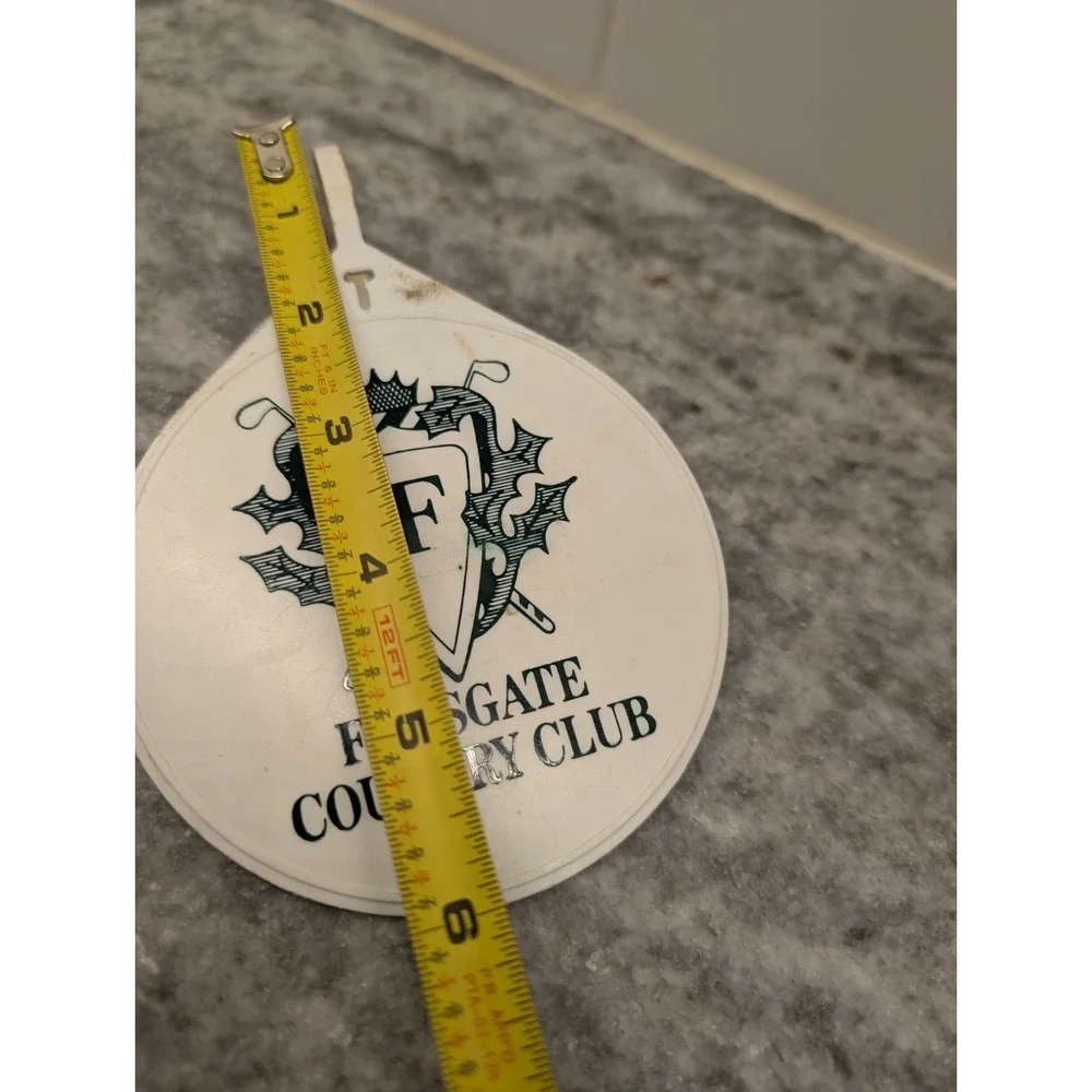 Vintage Forsgate Country Club New Jersey‎ Golf Bag Luggage Tag